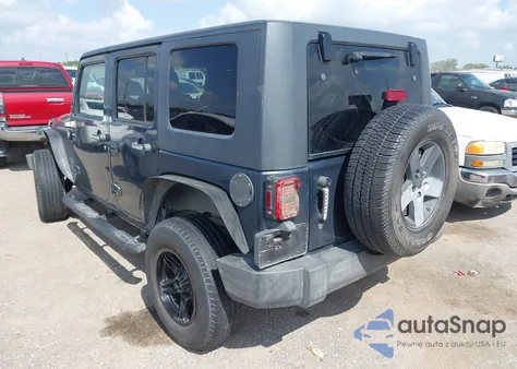 2008 Jeep Wrangler Unlimited X z USA, uszkodzony, nr VIN 1J8GA39158L622881